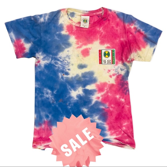 Cross colours tie dye shirt - Picture 1 of 4
